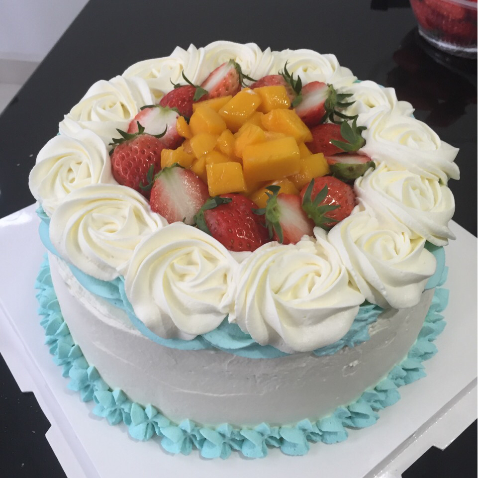 8寸戚风蛋糕（改良君之配方）#皮黑森林#