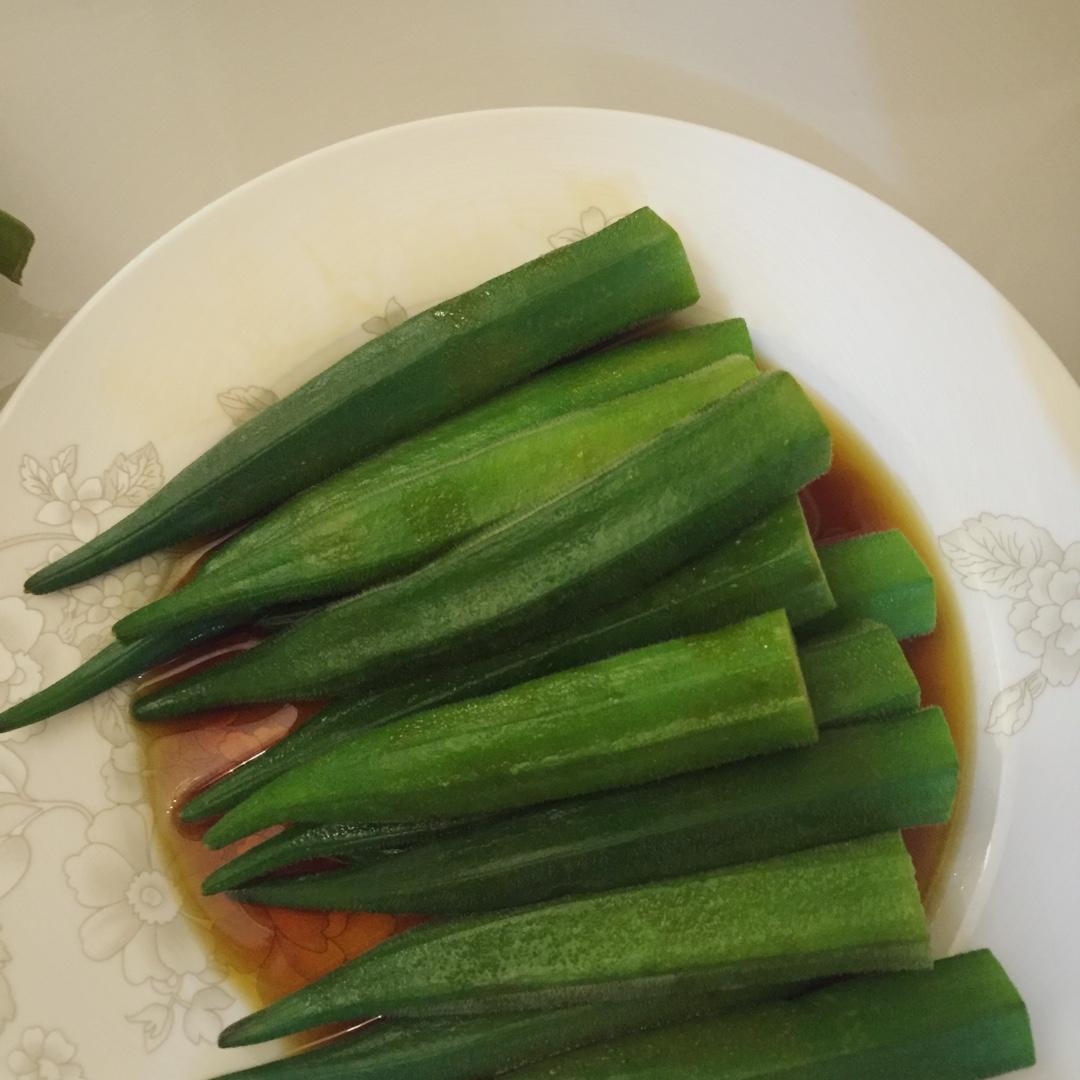 【白灼秋葵】清爽简单