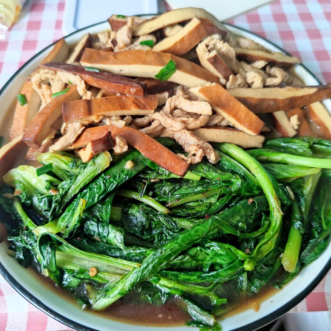 香干肉丝，家常菜