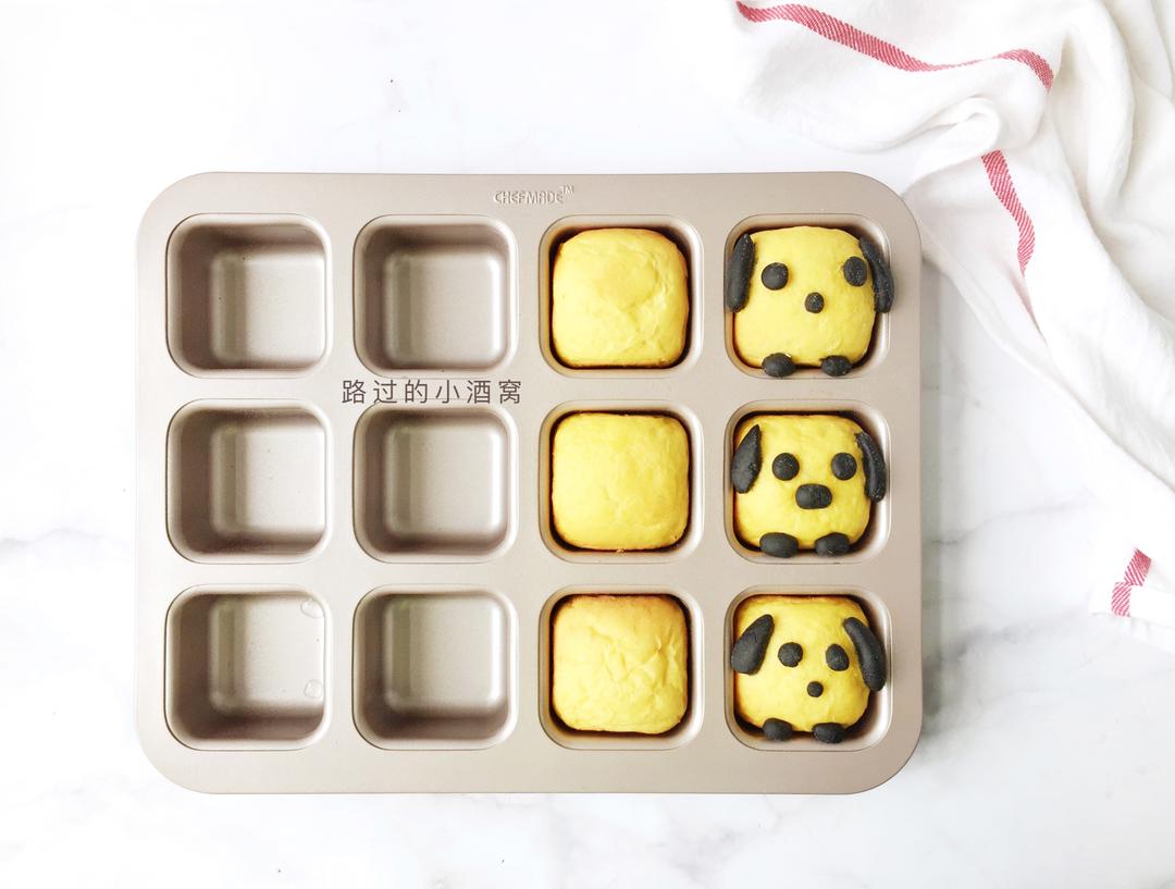 小狗面包的做法