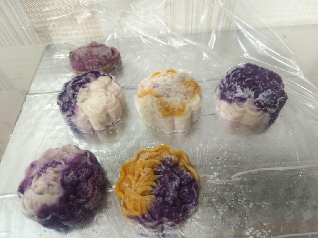 紫薯山药糕