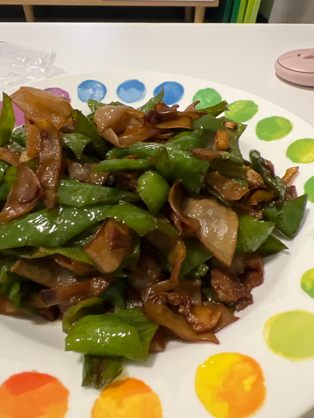 火遍湖南费大厨辣椒炒肉超下饭青椒木耳炒肉