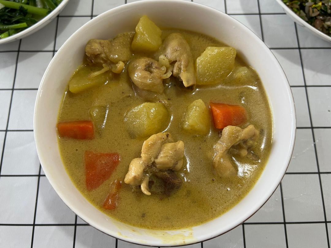 咖喱鸡腿