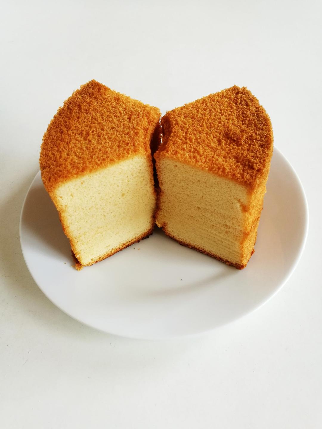 好吃到感动的咸焦糖戚风