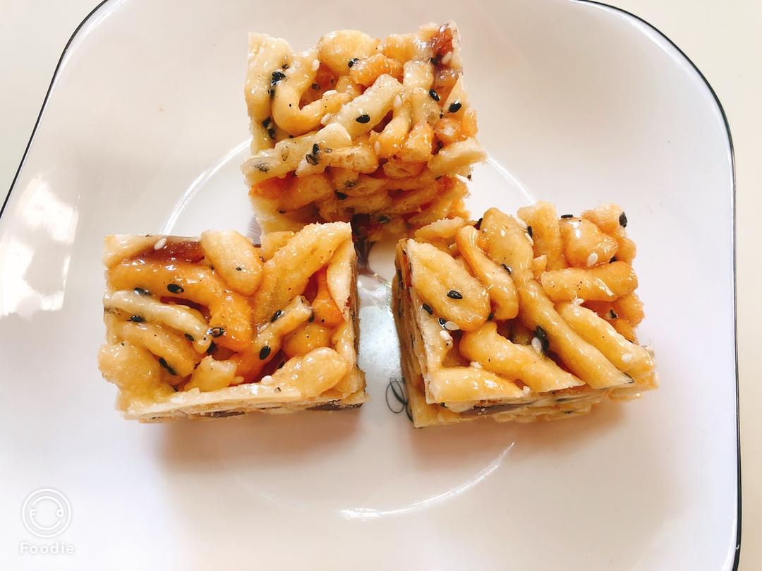 松软的鸡蛋沙琪玛
