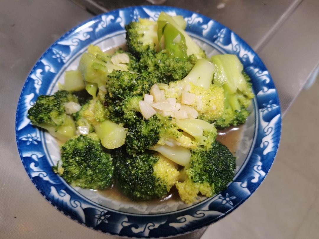 蚝油蒜蓉西兰花