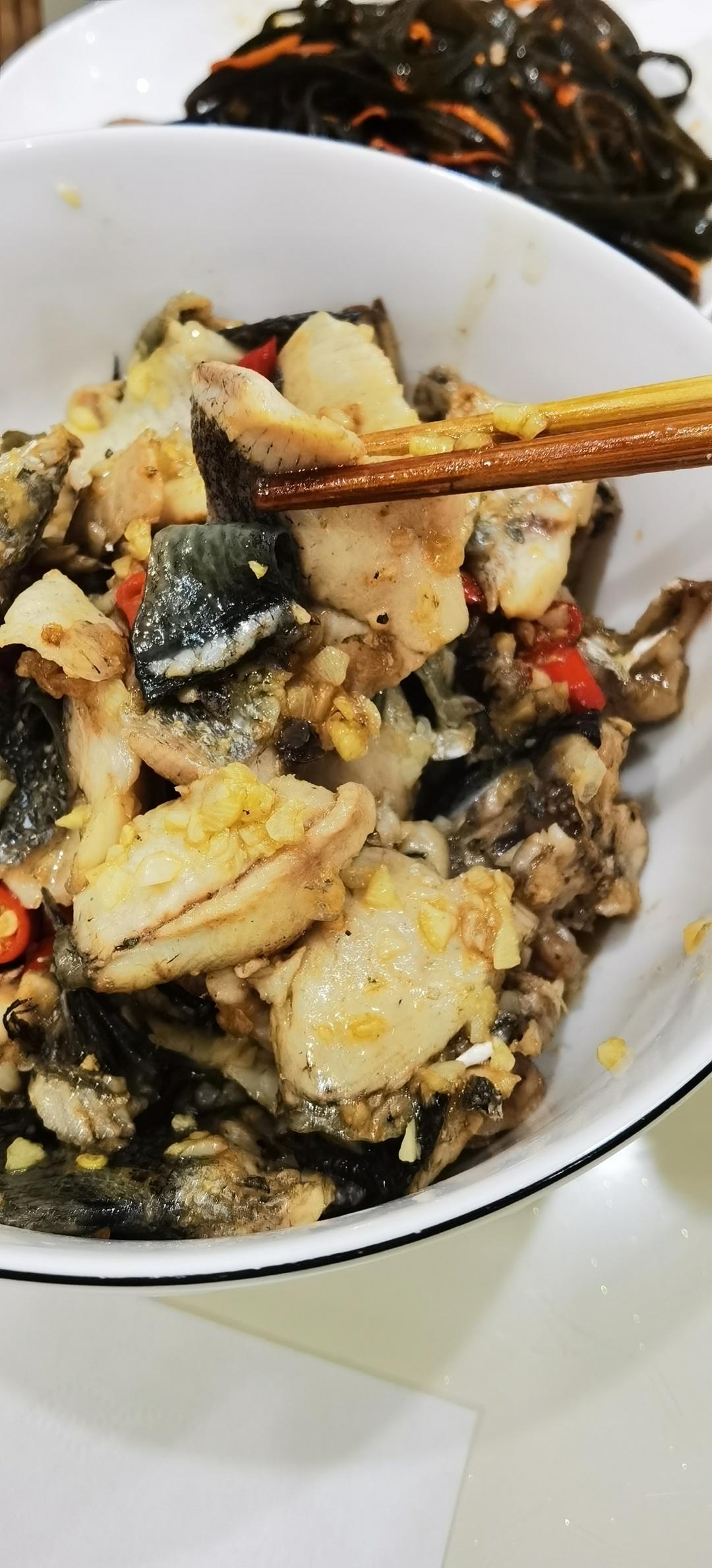 蒜蓉鱼片