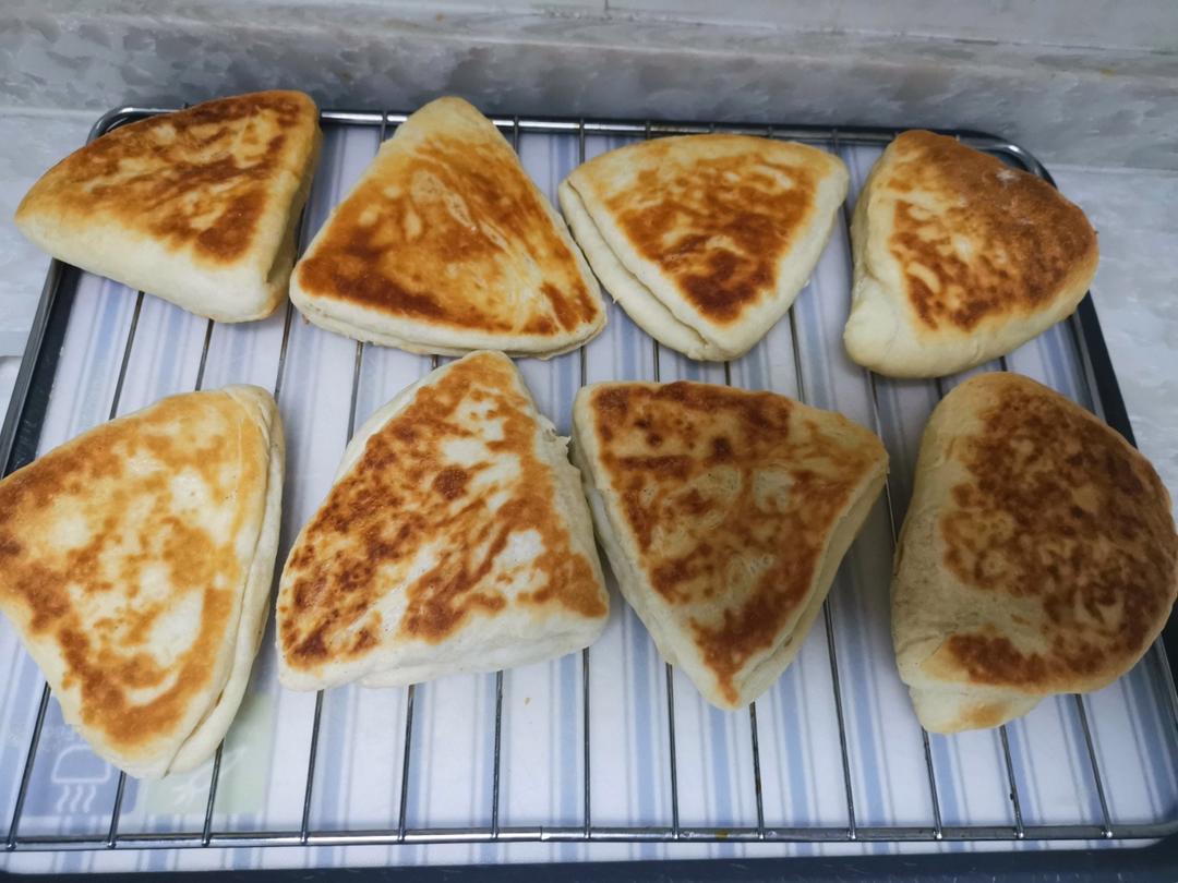 新绛风味美食～三角油酥饼～山西运城的好味道～