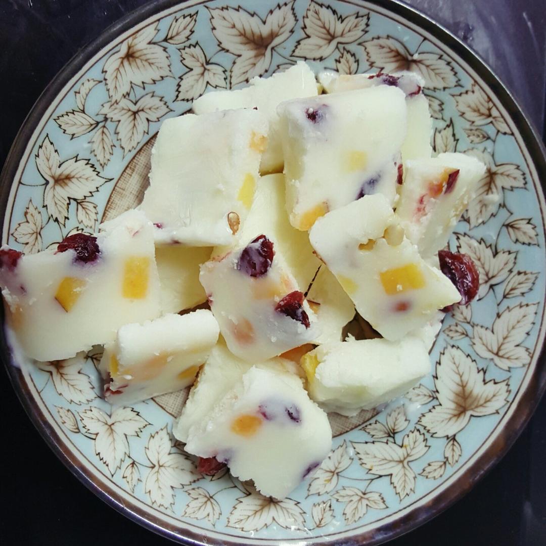 yeeshin做的自制炒酸奶