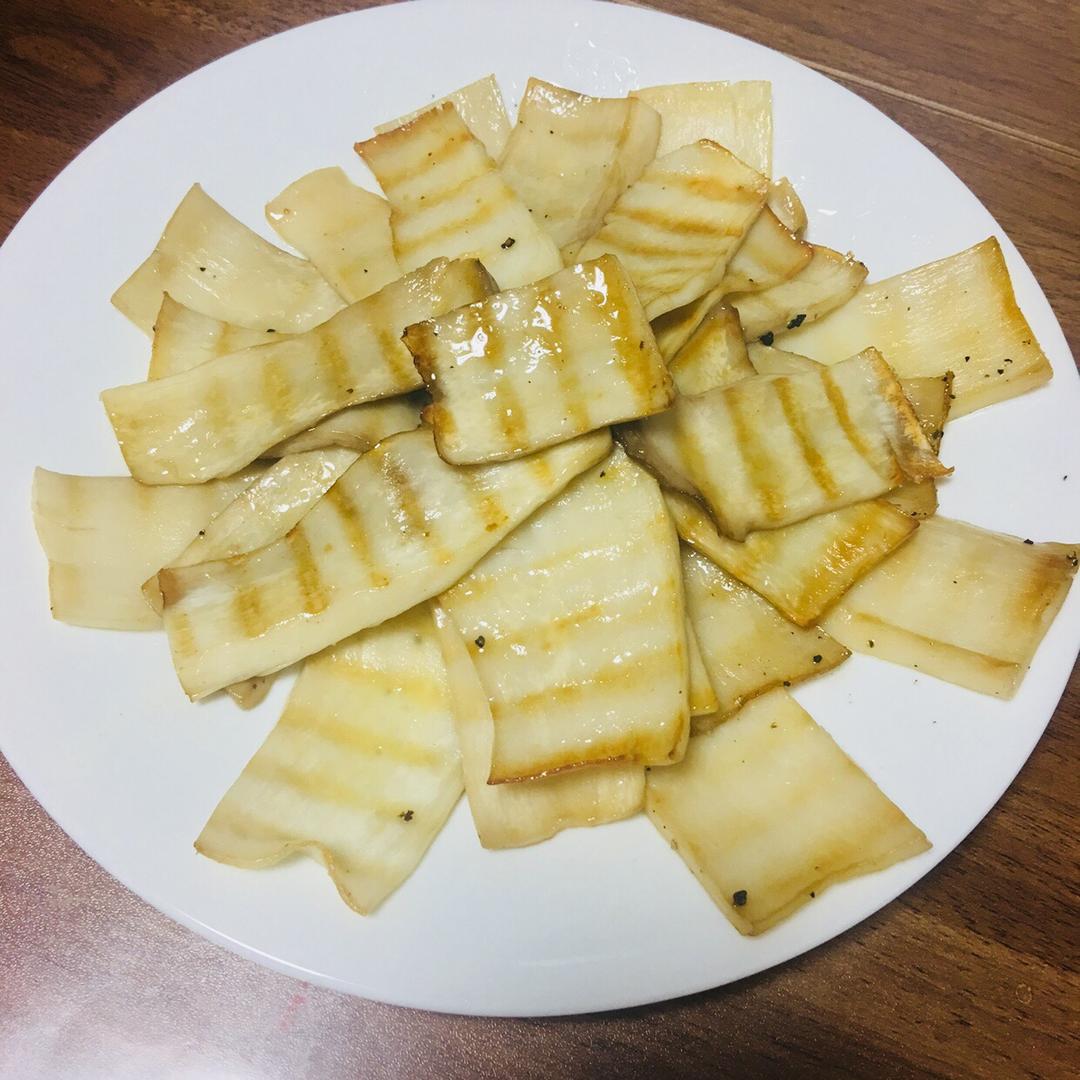 干煎杏鲍菇