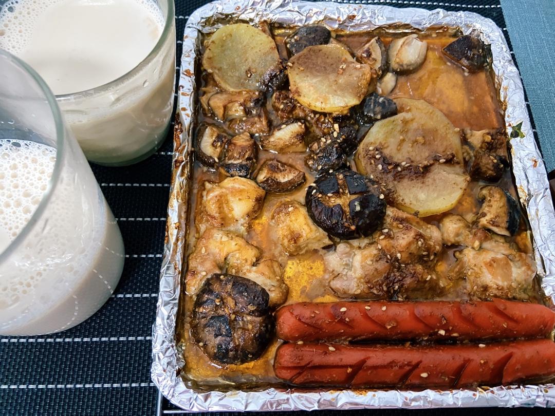 自制烤箱版烧烤，简单好吃过烧烤摊