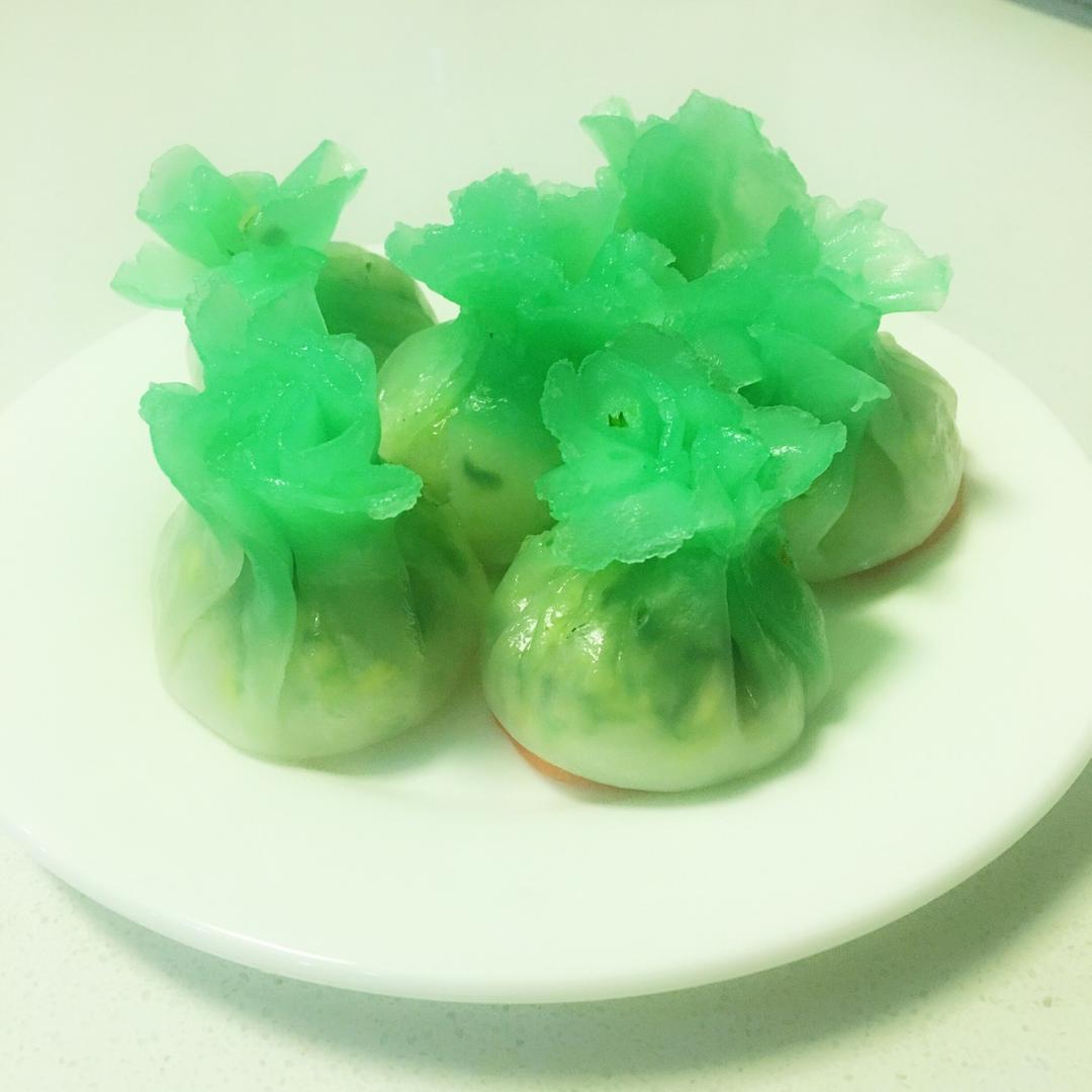 水晶白菜蒸饺