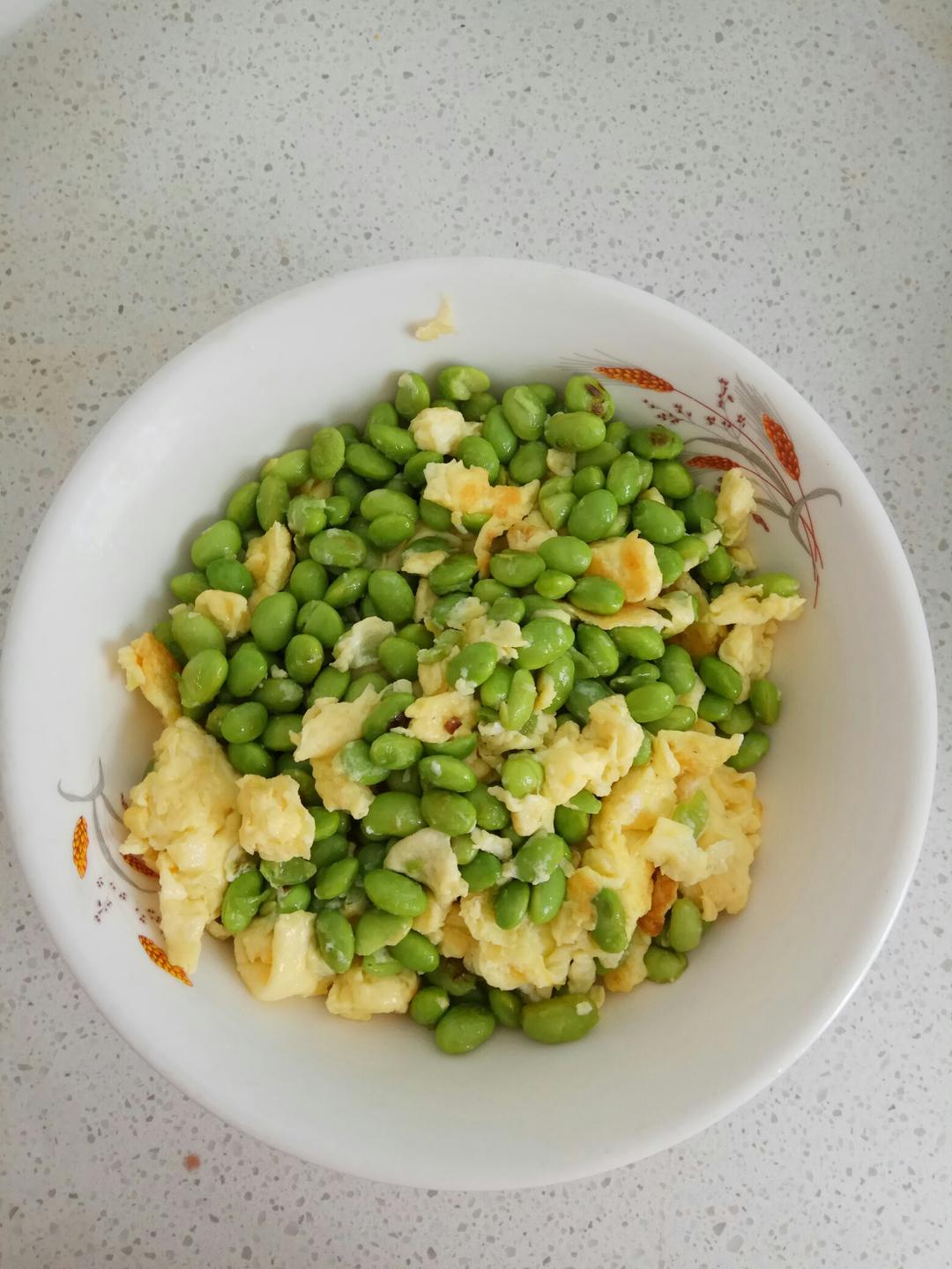 小严丫丫做的青豆炒蛋