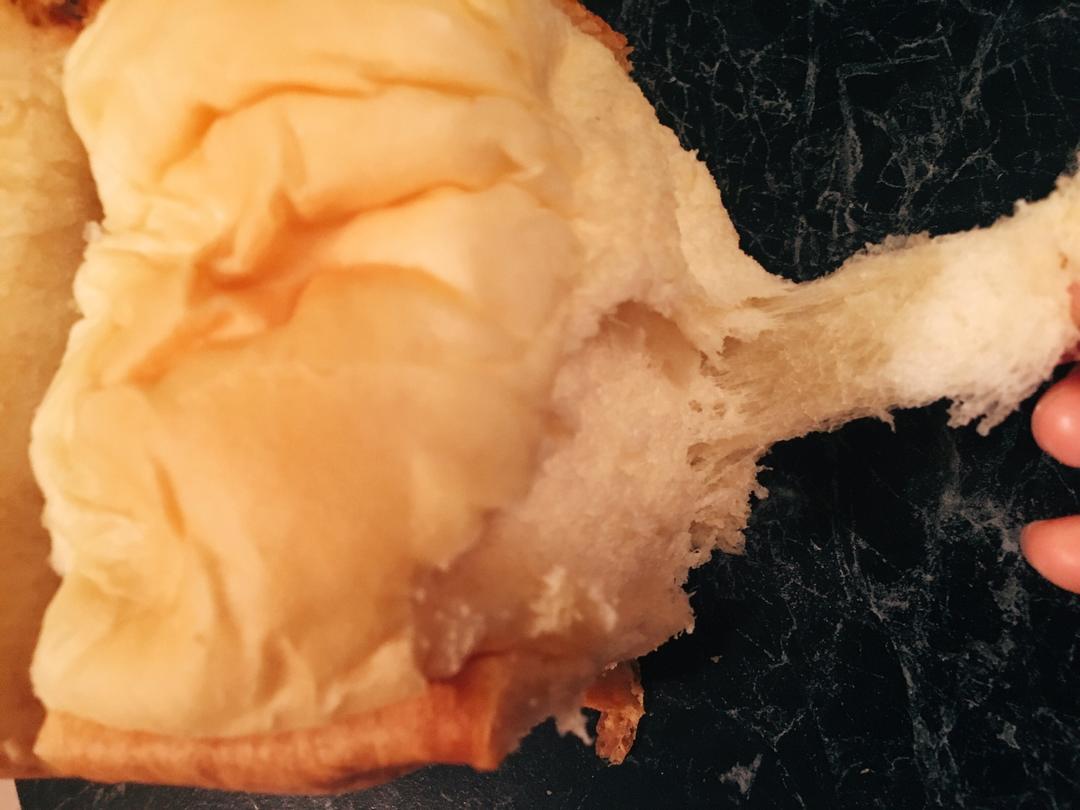 波兰种奶油吐司（面包机版）