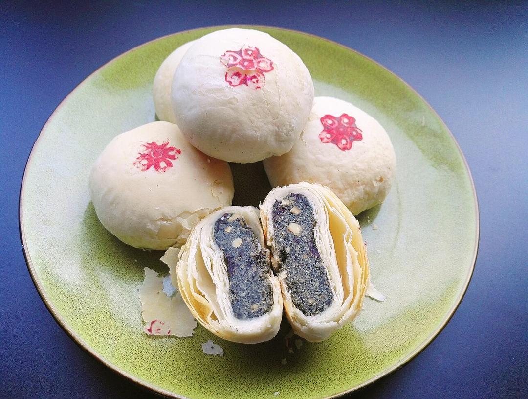 苏式椒盐芝麻月饼