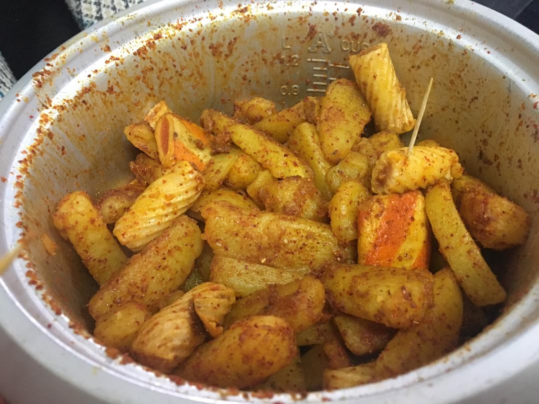 兰州风味麻辣土豆片（又名：通渭路土豆片、马三洋芋片）