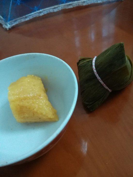 桂花碱水粽