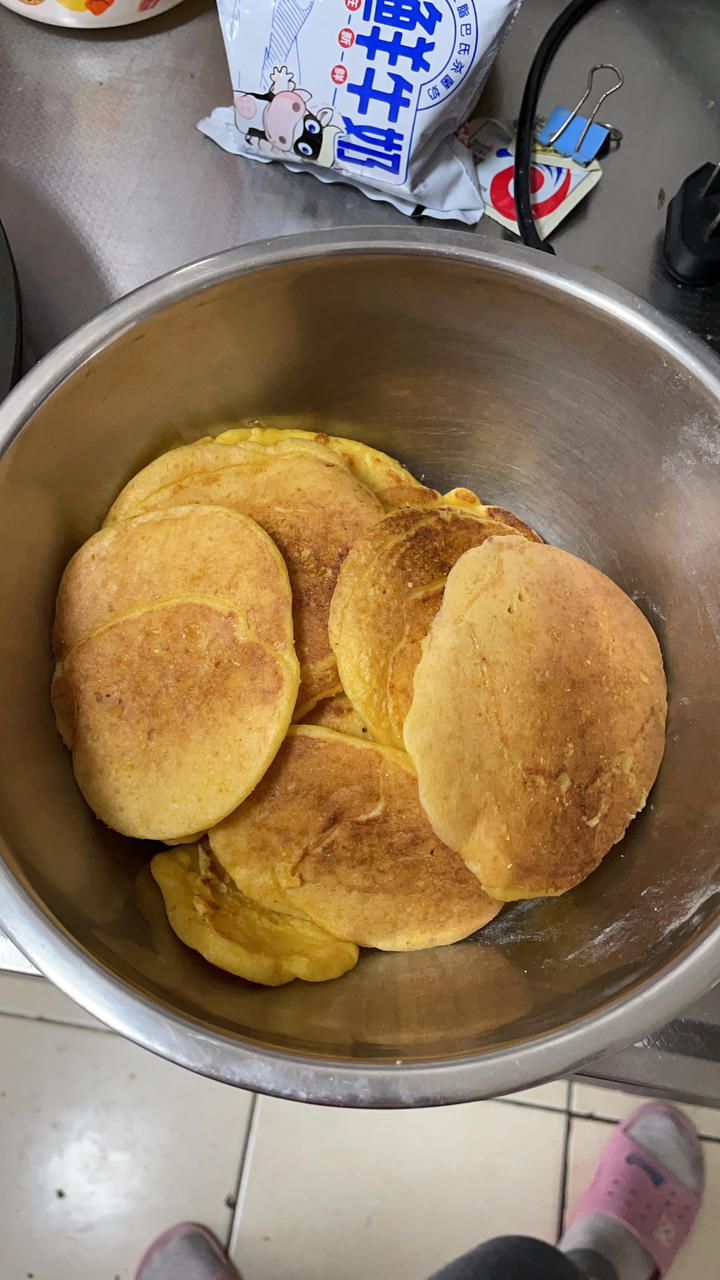 奶香玉米饼