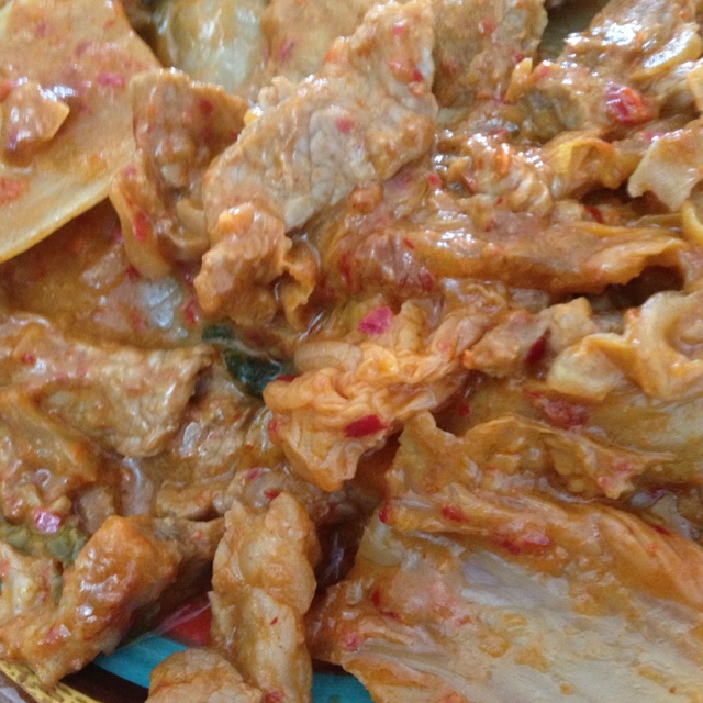 韩式泡菜炒牛肉