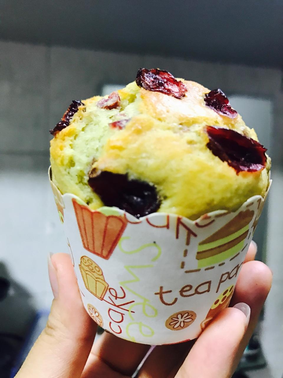 少女心的香蕉蔓越莓玛芬