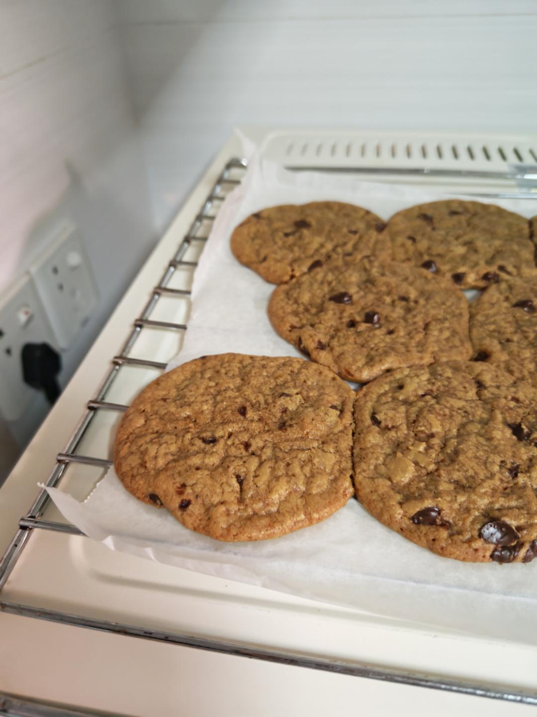 超级正宗的美式巧克力软曲奇Chocolate chips cookie,chewy 醇香美味，入口既化之感,零难度