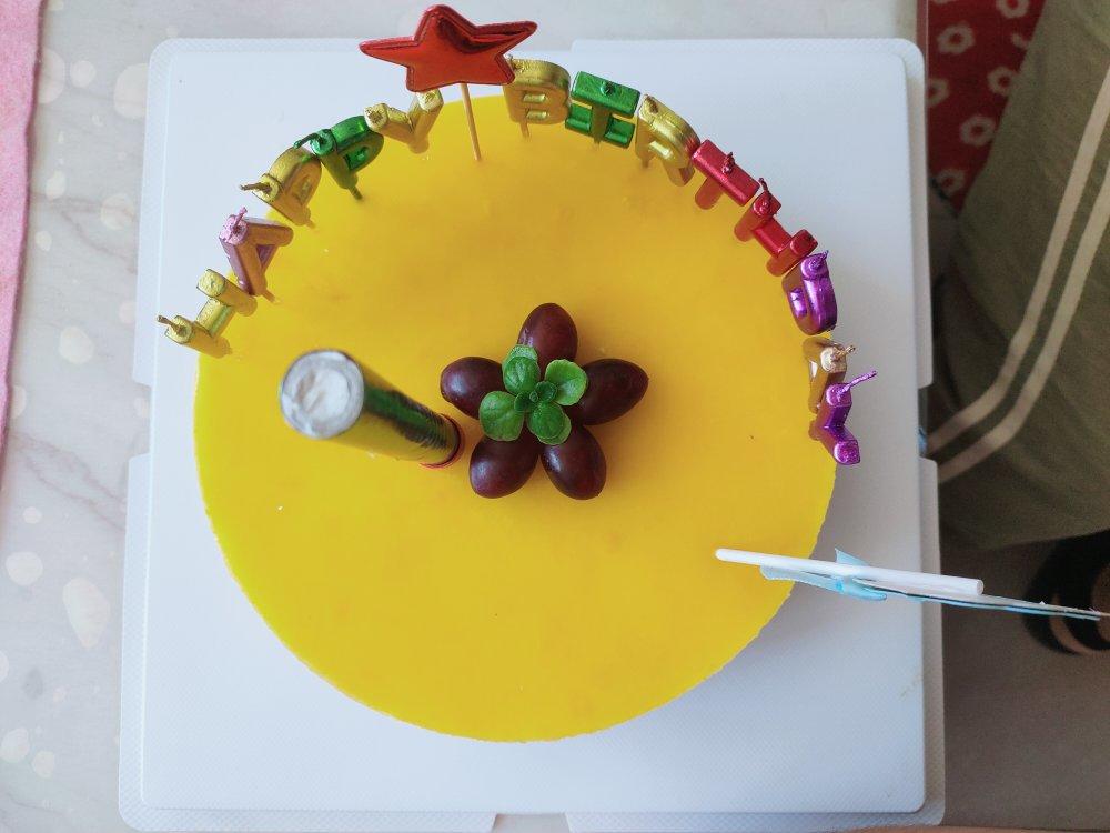 芒果慕斯蛋糕8寸