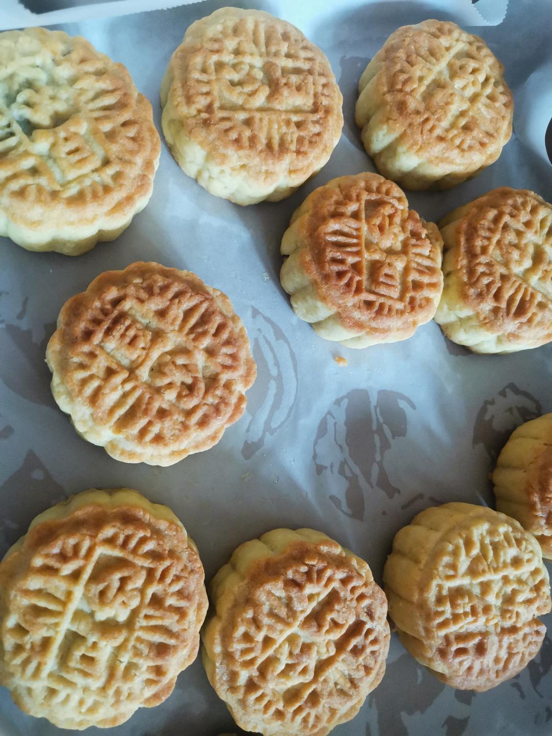 五仁月饼～不用转化糖浆的版本