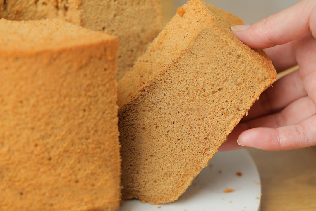 黑糖肉桂戚风蛋糕