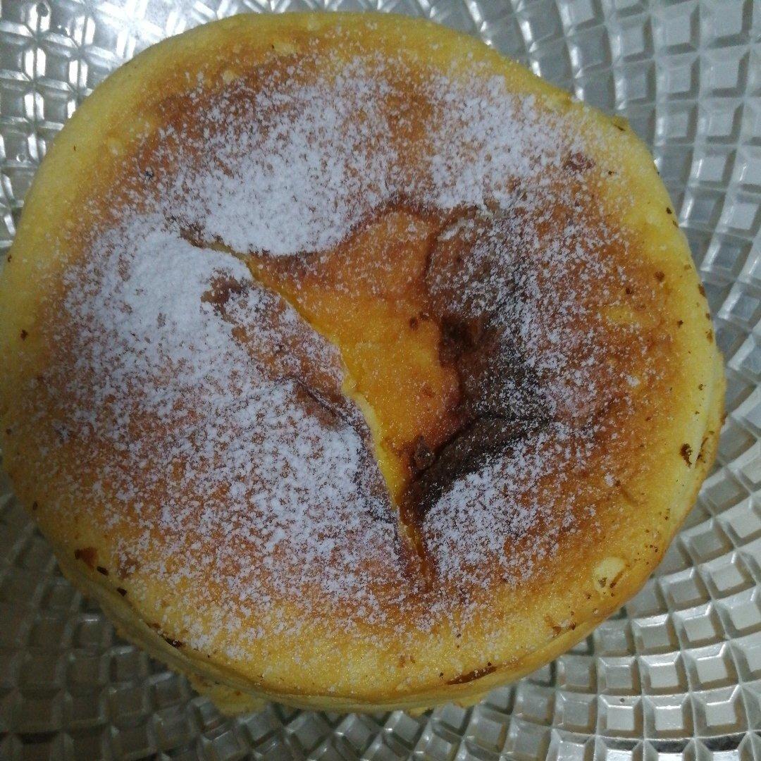 芝士爆浆流心半熟蛋糕