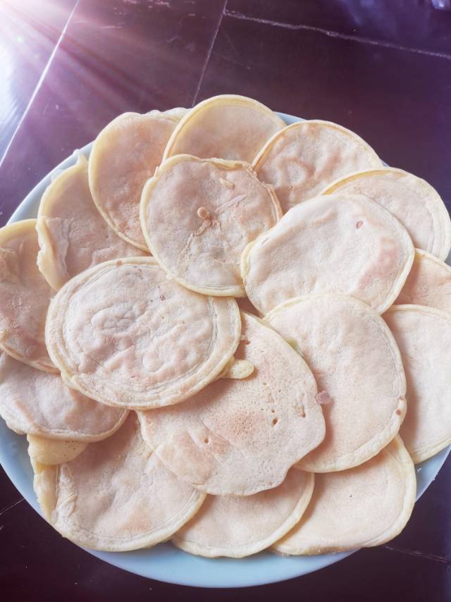 玉米面松饼，早起5分钟搞定，又软又健康