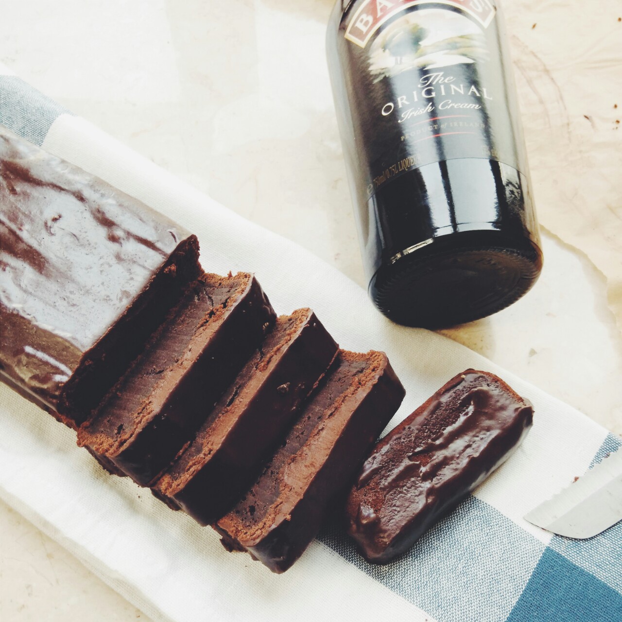 巧克力百利甜磅蛋糕<Chocolate & Irish cream pound cake>