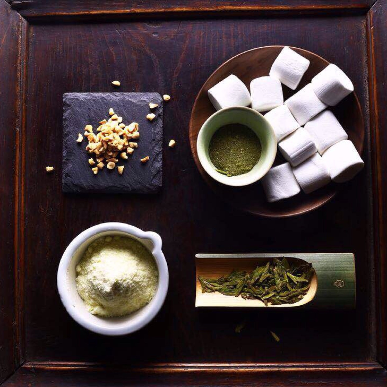 打抹茶 抹茶拿铁