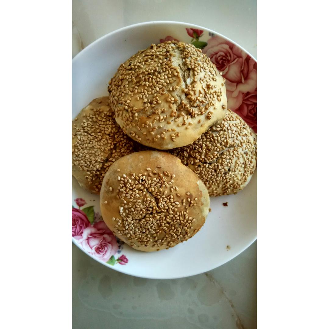 堂妈教你做麻酱烧饼