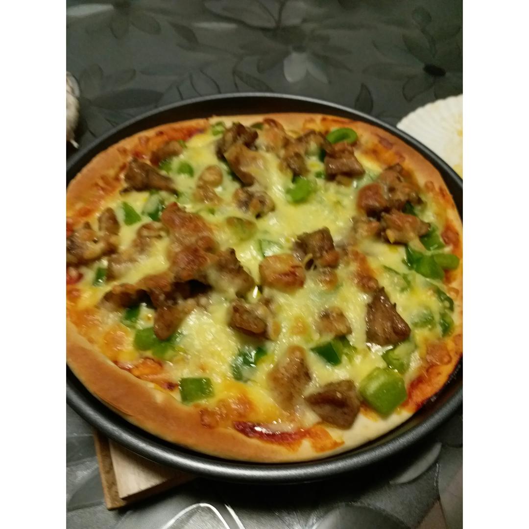 黑椒鸡肉比萨（君之配方）