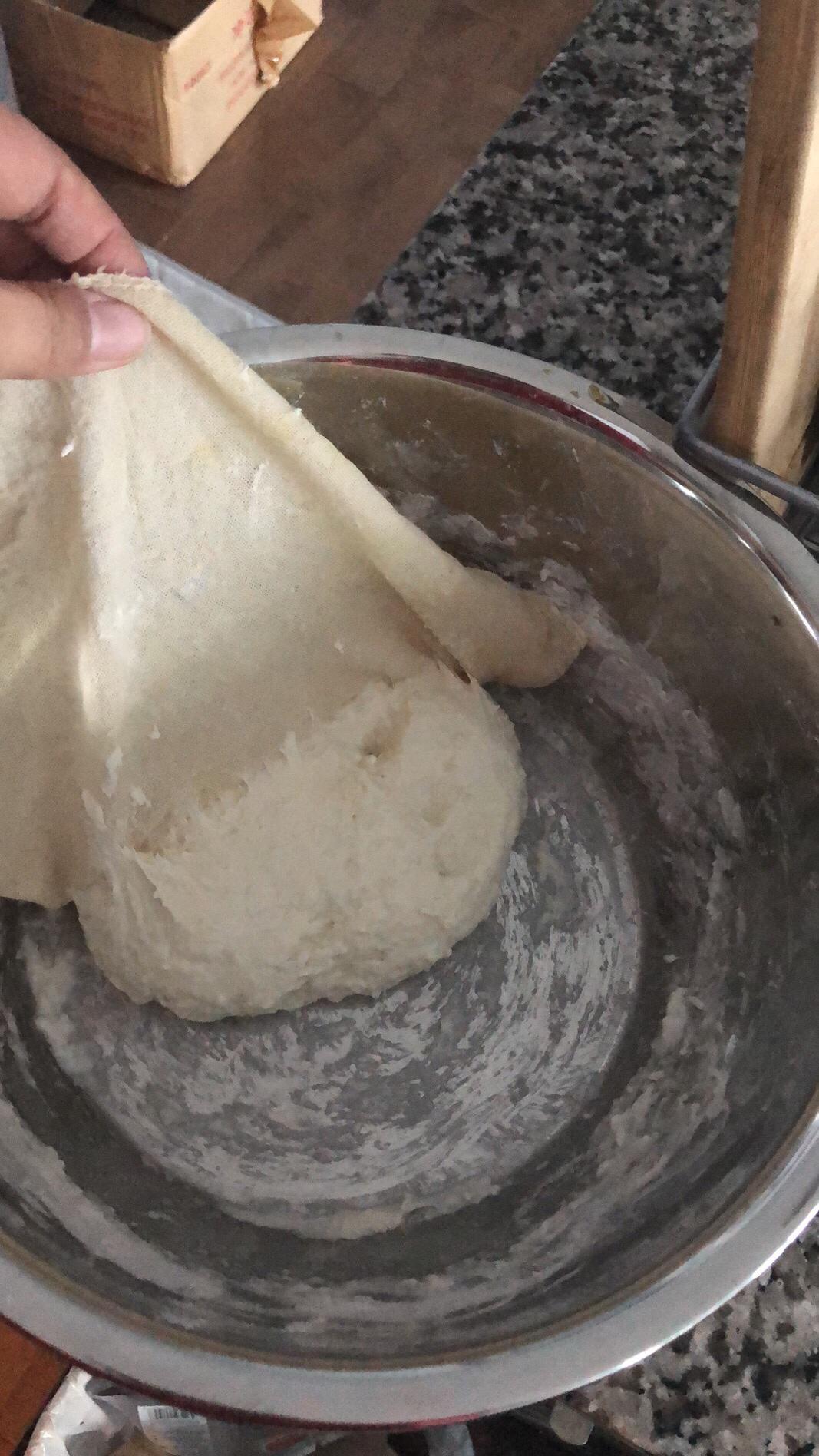 纯奶手撕吐司的做法 步骤1