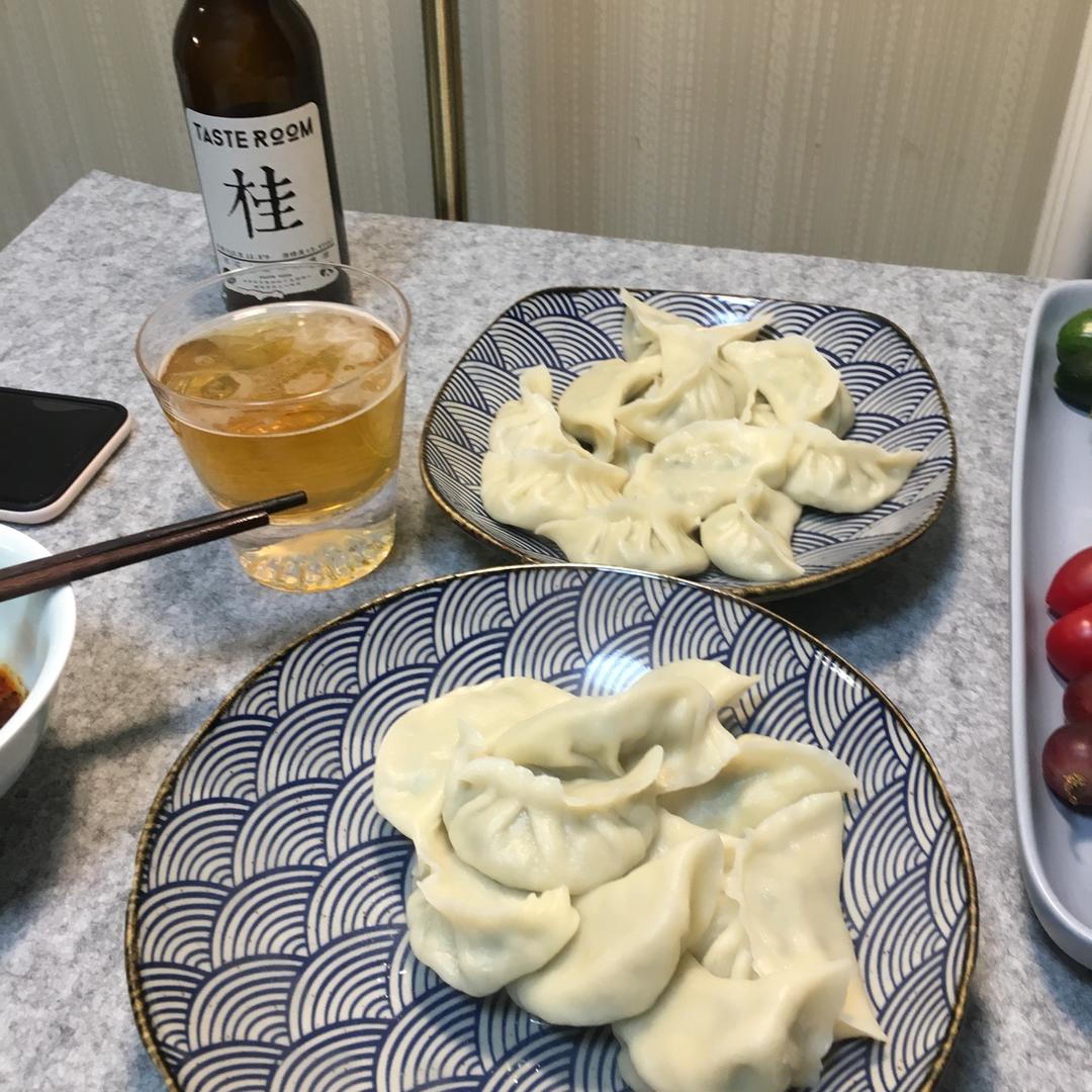 韭菜猪肉馅儿饺子