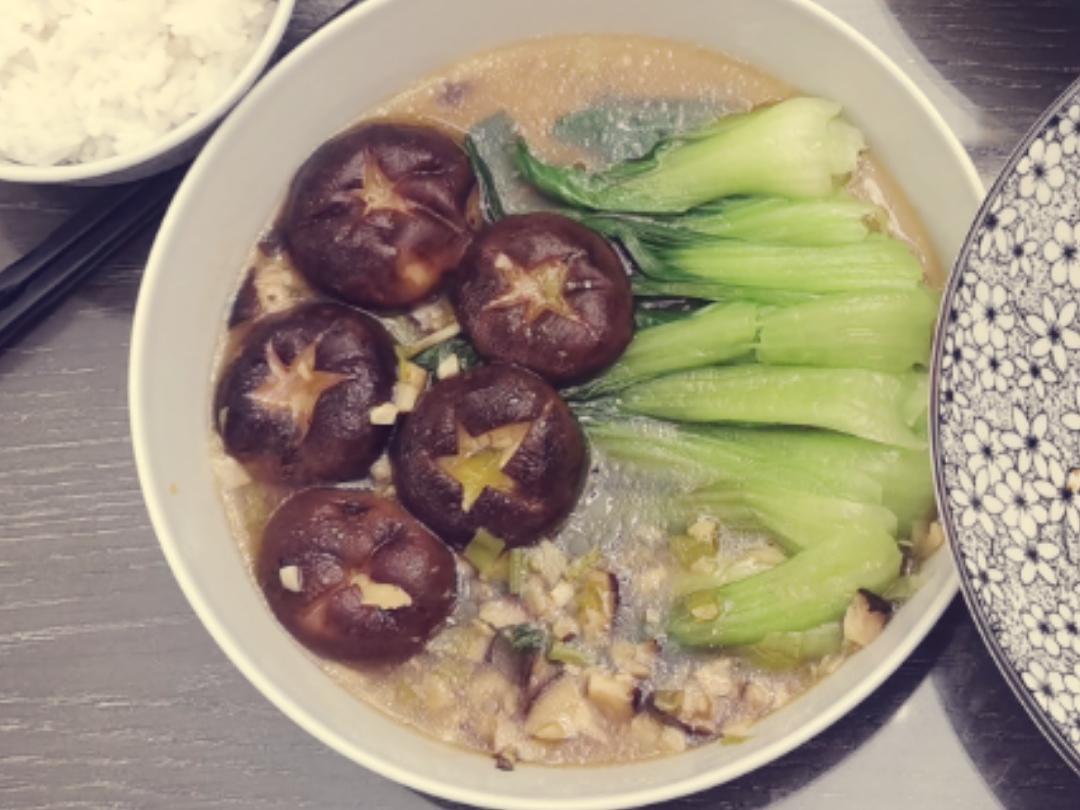 蚝油香菇小油菜