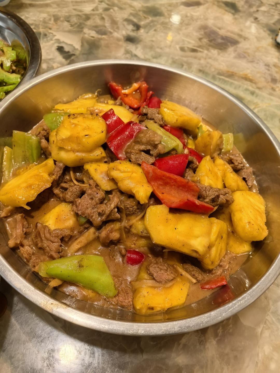 零失败快手菜｜酸酸甜甜广式菠萝炒牛肉