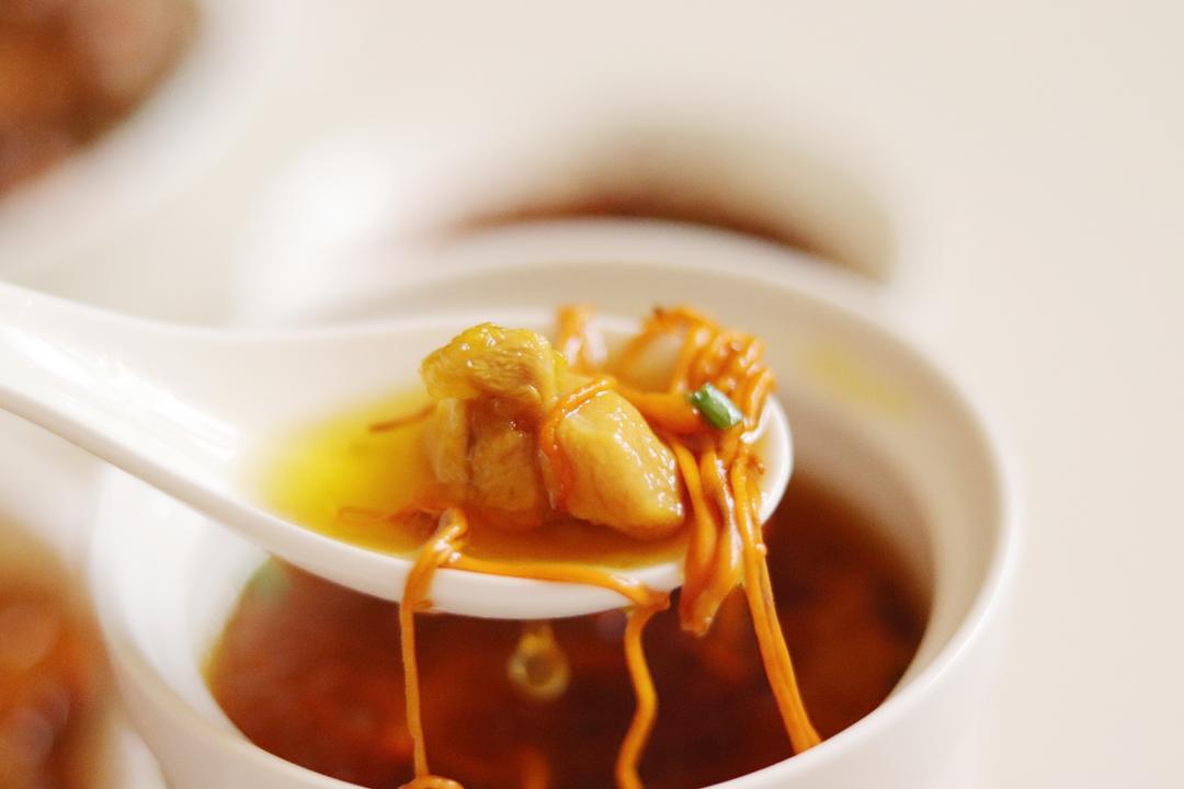 虫草花鸡汤的做法