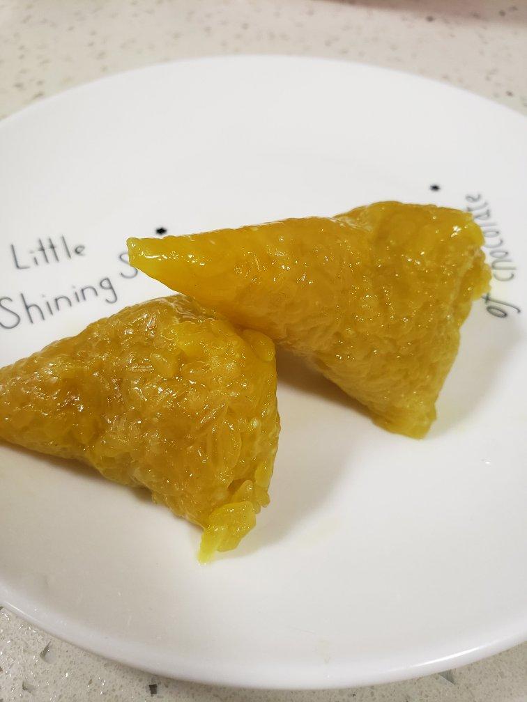 三角肉粽子包法（视频教你包粽子）