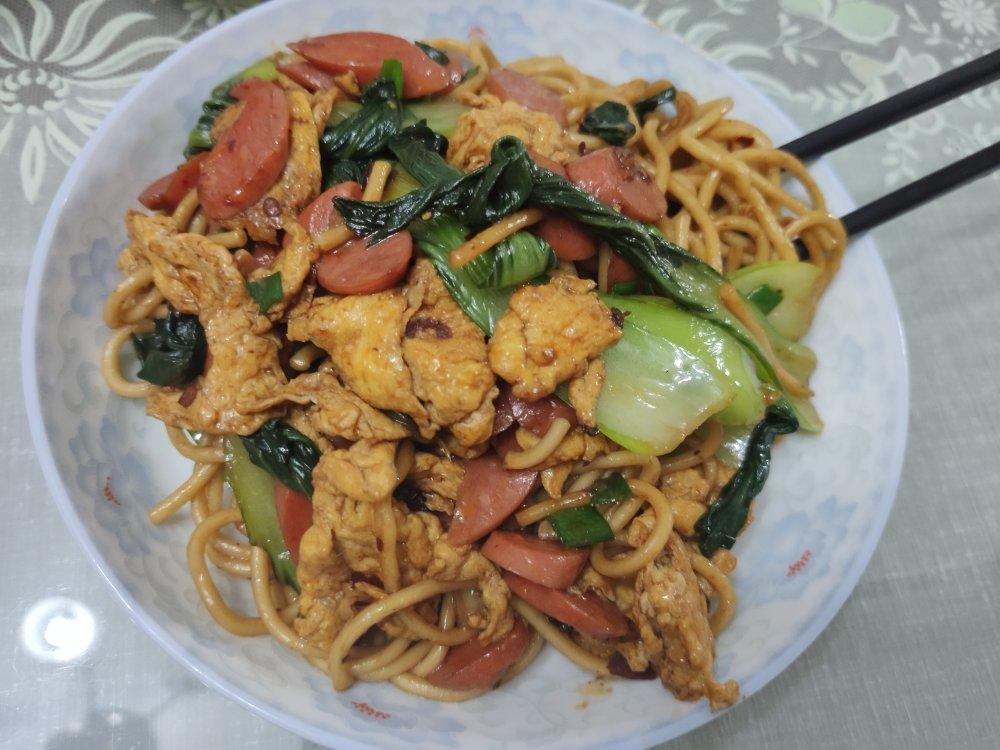 🍜最简单最好吃的家常炒面