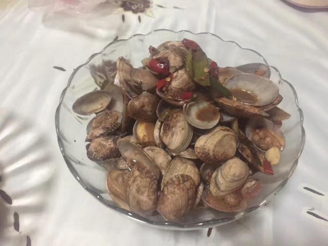 爆炒花蛤