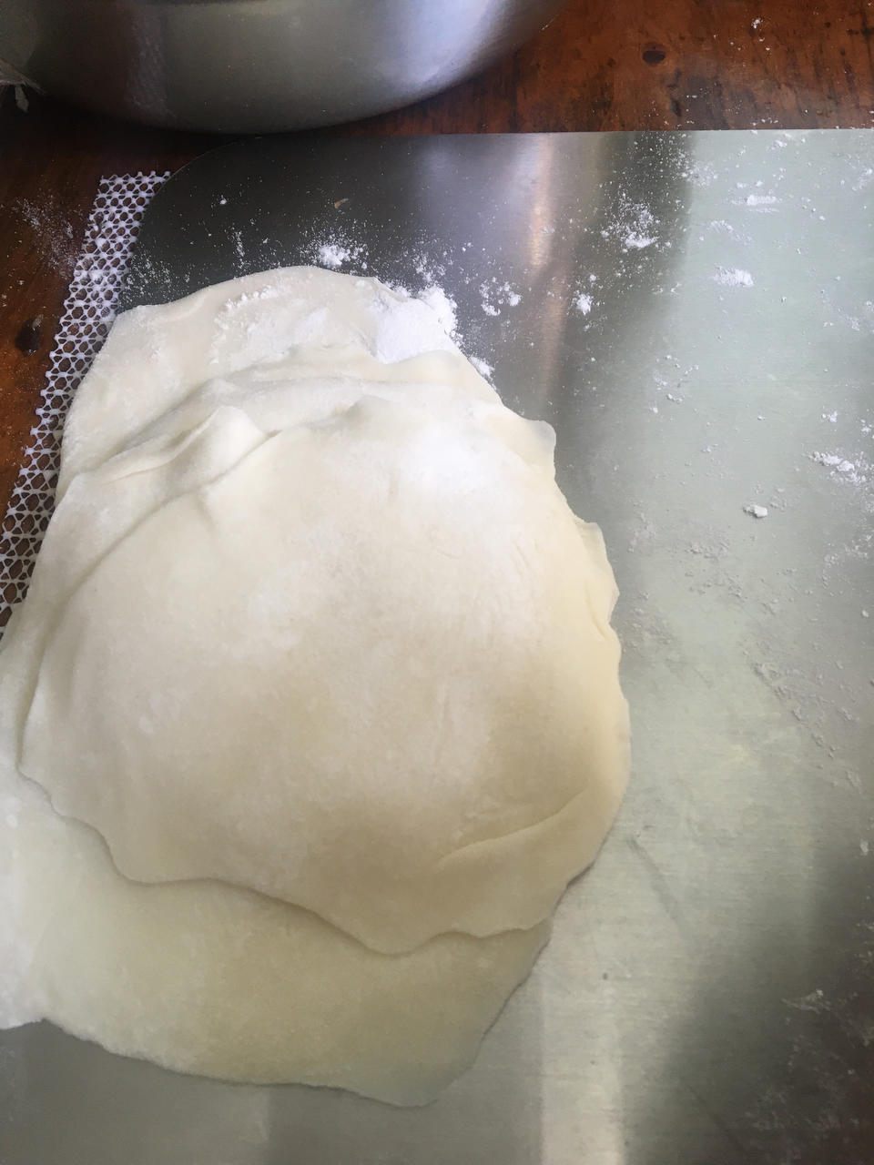 手工揉面三分钟，又韧又薄又好包的饺子皮