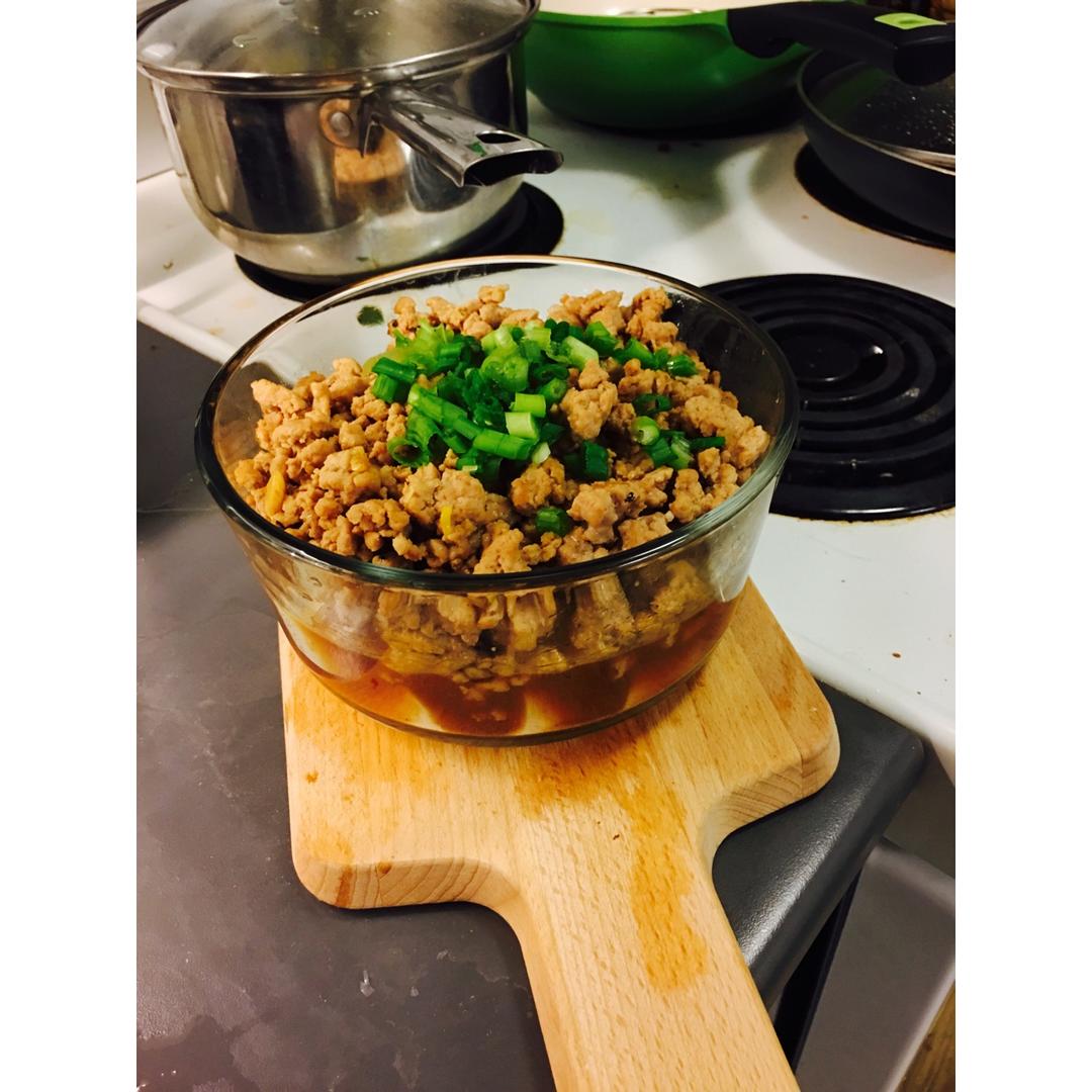 肉末蒸豆腐