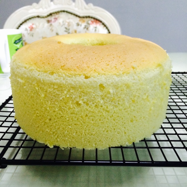 尐胖纸感觉自己吐吐哒做的椰浆蛋糕