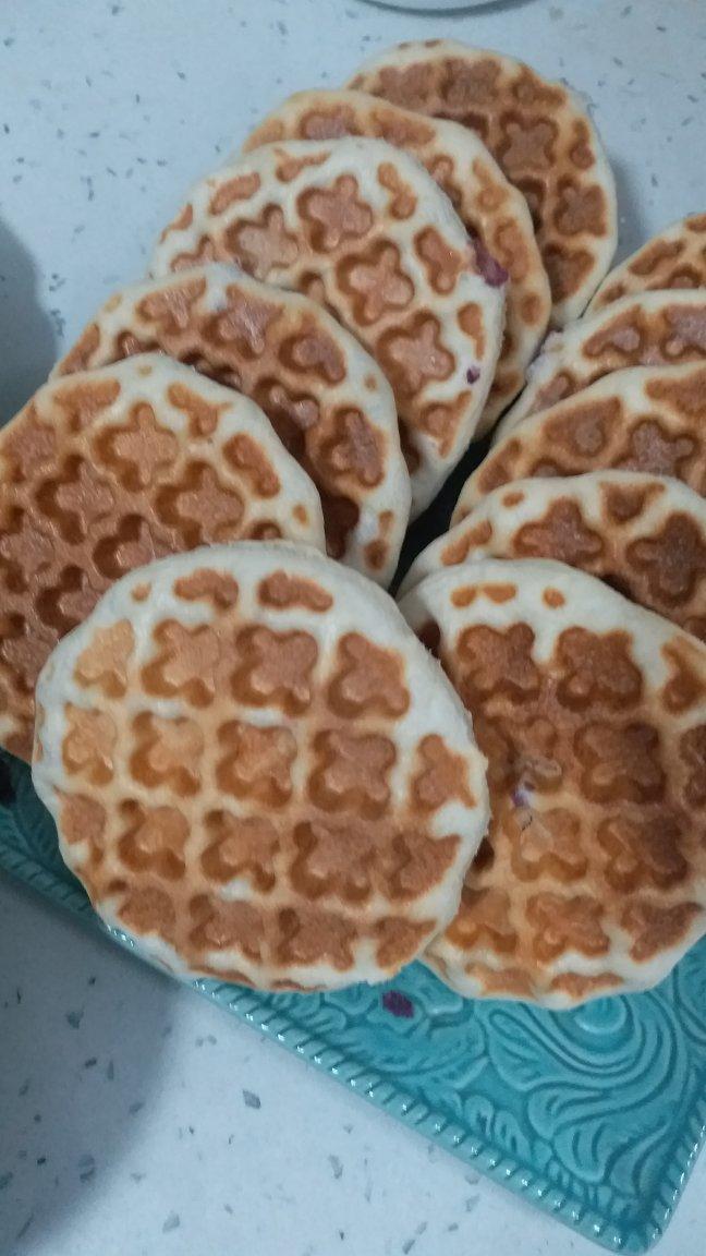 紫米华夫饼