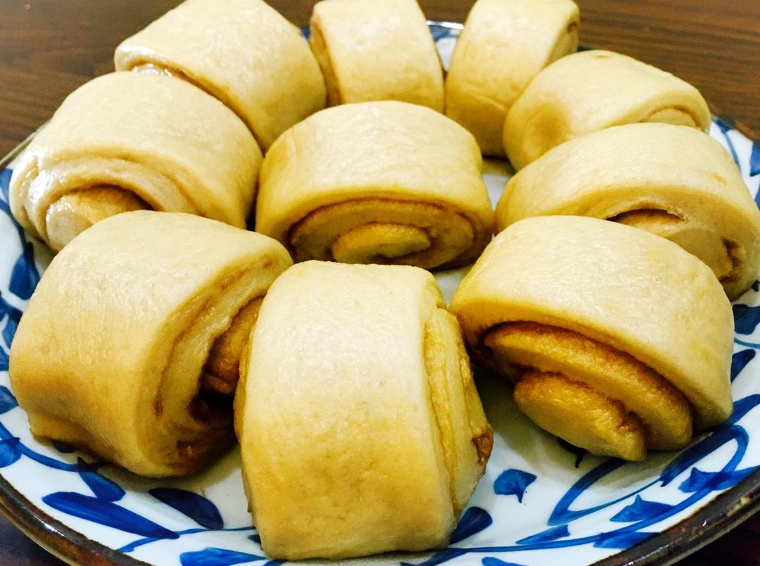 奶香红糖馒头