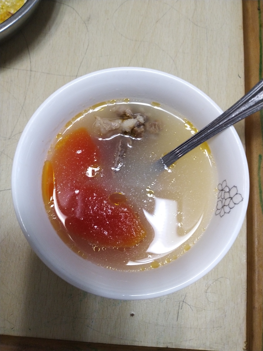 排骨木瓜汤