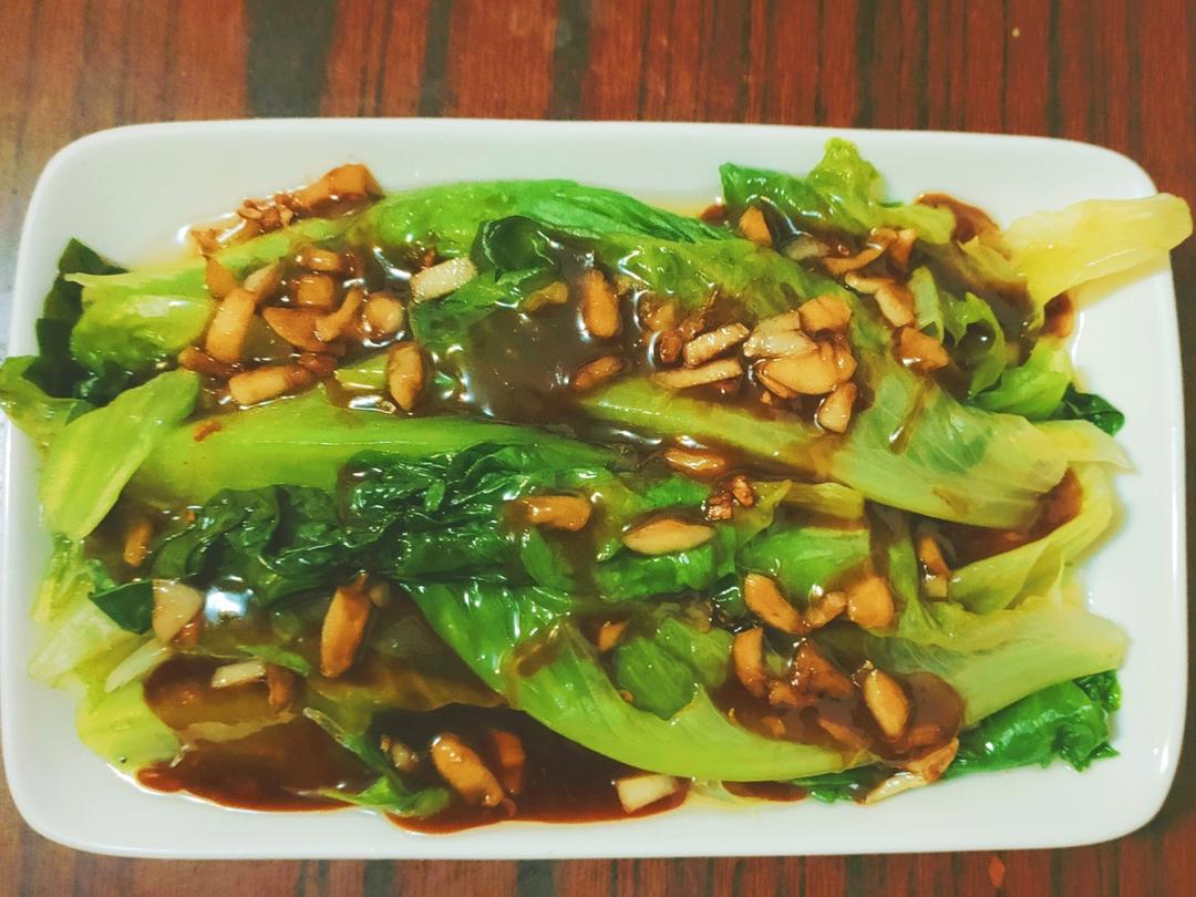 🔥减脂菜蚝油生菜、清脆爽口巨好吃😋