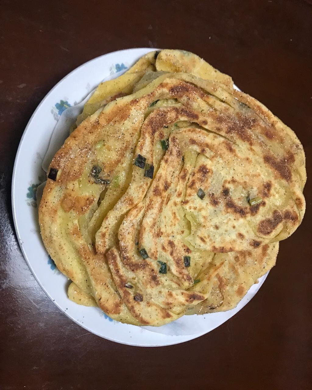 简单葱油饼